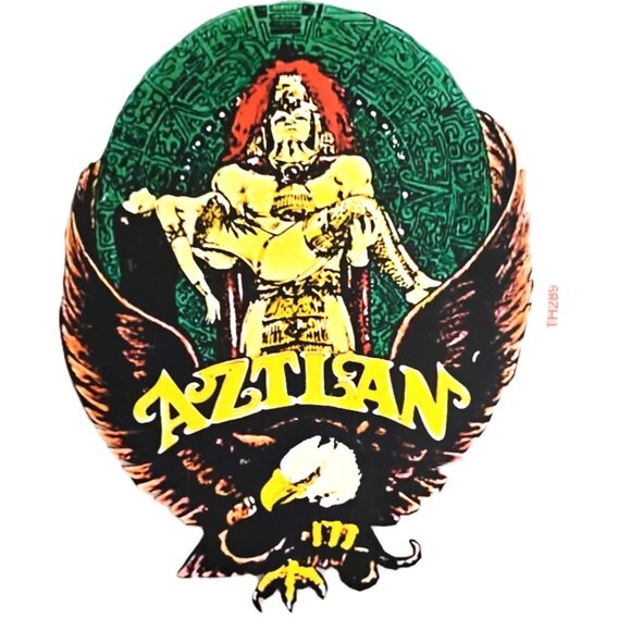 Vintage Aztlan- IRON ON TRANSFER - Heat Transfer Patch - Rare - Picture 7 of 7